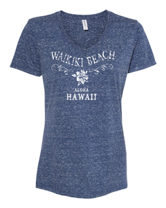 Waikiki Beach V-Neck