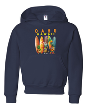 Load image into Gallery viewer, Aloha Surfboard Youth Hoodie
