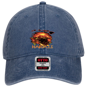 Volcanic Turtle Twill Dad Cap