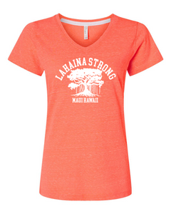 Lahaina Strong Banyan Tree V-Neck