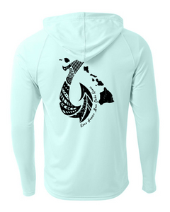 Fish Hook Adult Athletic Hoodie