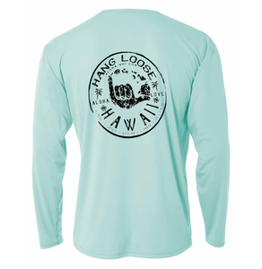 Shaka Hang Loose Adult Athletic Long Sleeve