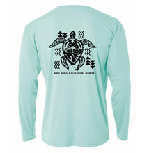 Load image into Gallery viewer, Tribal Turtle Adult Athletic Long Sleeve
