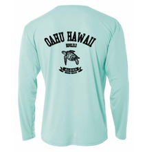 Load image into Gallery viewer, Oahu Turtle Adult Athletic Long Sleeve
