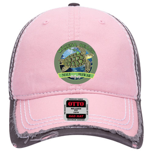 Island Beaches Distressed Dad Cap