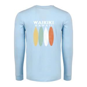 Surfboard Long Sleeve Cotton Tee