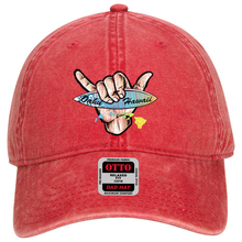 Load image into Gallery viewer, Shaka Surfboard Twill Dad Cap
