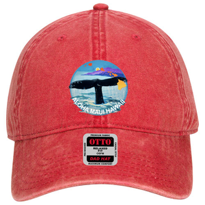 Whale Tail Twill Dad Cap