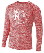 Load image into Gallery viewer, Raglan Space Dye Athletic Long Sleeve
