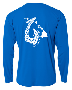 Fish Hook Adult Athletic Long Sleeve