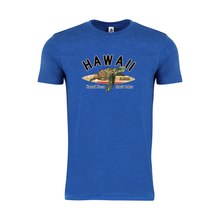 Load image into Gallery viewer, Hawaii Surfboard Turtle Value Tee
