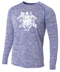 Raglan Space Dye Athletic Long Sleeve