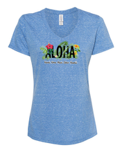 Load image into Gallery viewer, Tropical Aloha V-Neck
