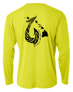 Fish Hook Adult Athletic Long Sleeve