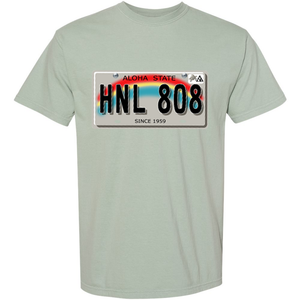 Hawaii License Plate CVC Tee