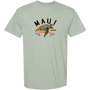 Maui Surfboard Turtle Value Tee