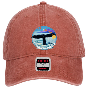 Whale Tail Twill Dad Cap