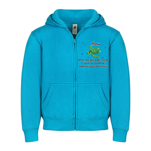 Honu Youth Zipper Hoodie