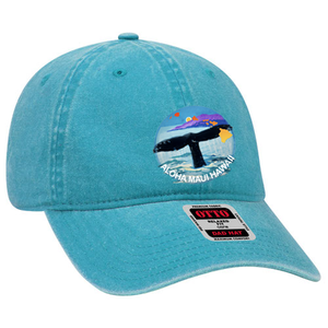 Whale Tail Twill Dad Cap