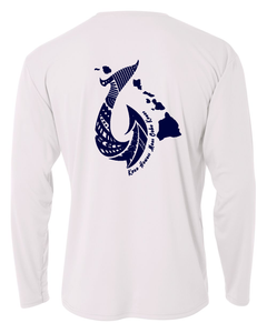 Fish Hook Adult Athletic Long Sleeve