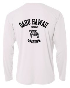 Oahu Turtle Adult Athletic Long Sleeve