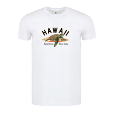 Load image into Gallery viewer, Hawaii Surfboard Turtle Value Tee
