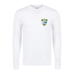 Island Surfboard Long Sleeve Cotton Tee