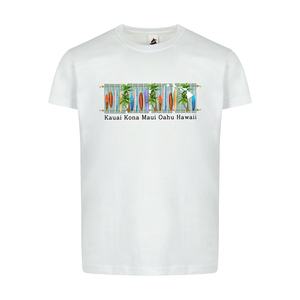 Surfboard Palm Youth Tee