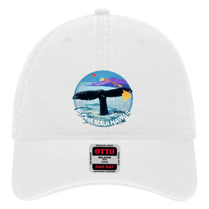 Whale Tail Twill Dad Cap