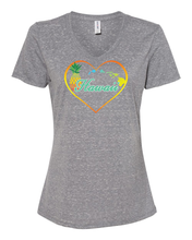 Load image into Gallery viewer, Pineapple Heart on V-Neck
