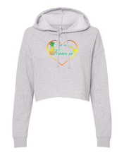 Load image into Gallery viewer, Pineapple Heart Cropped Hoodie
