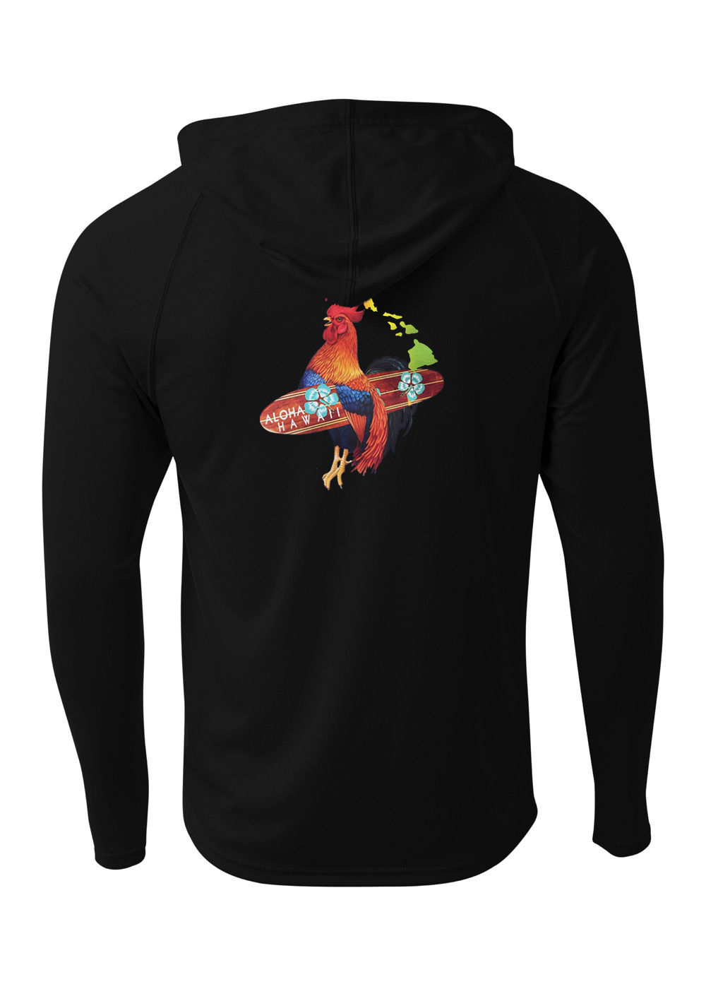 Chicken Adult Athletic Hoodie