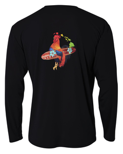 Chicken Adult Athletic Long Sleeve