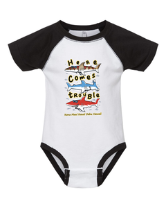 Shark Trouble Onesie