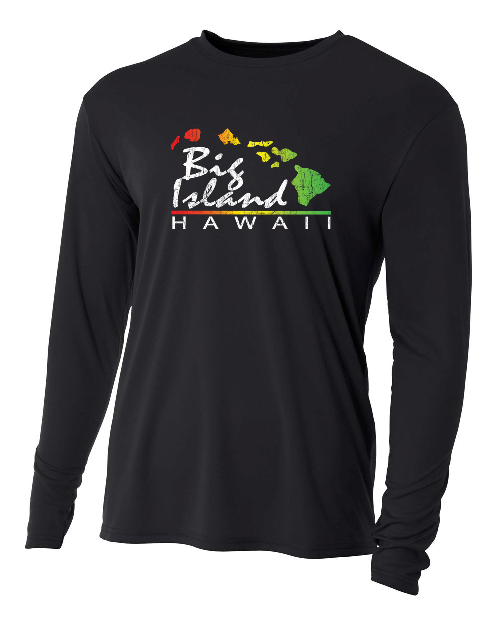 Rainbow Islands Adult Athletic Long Sleeve