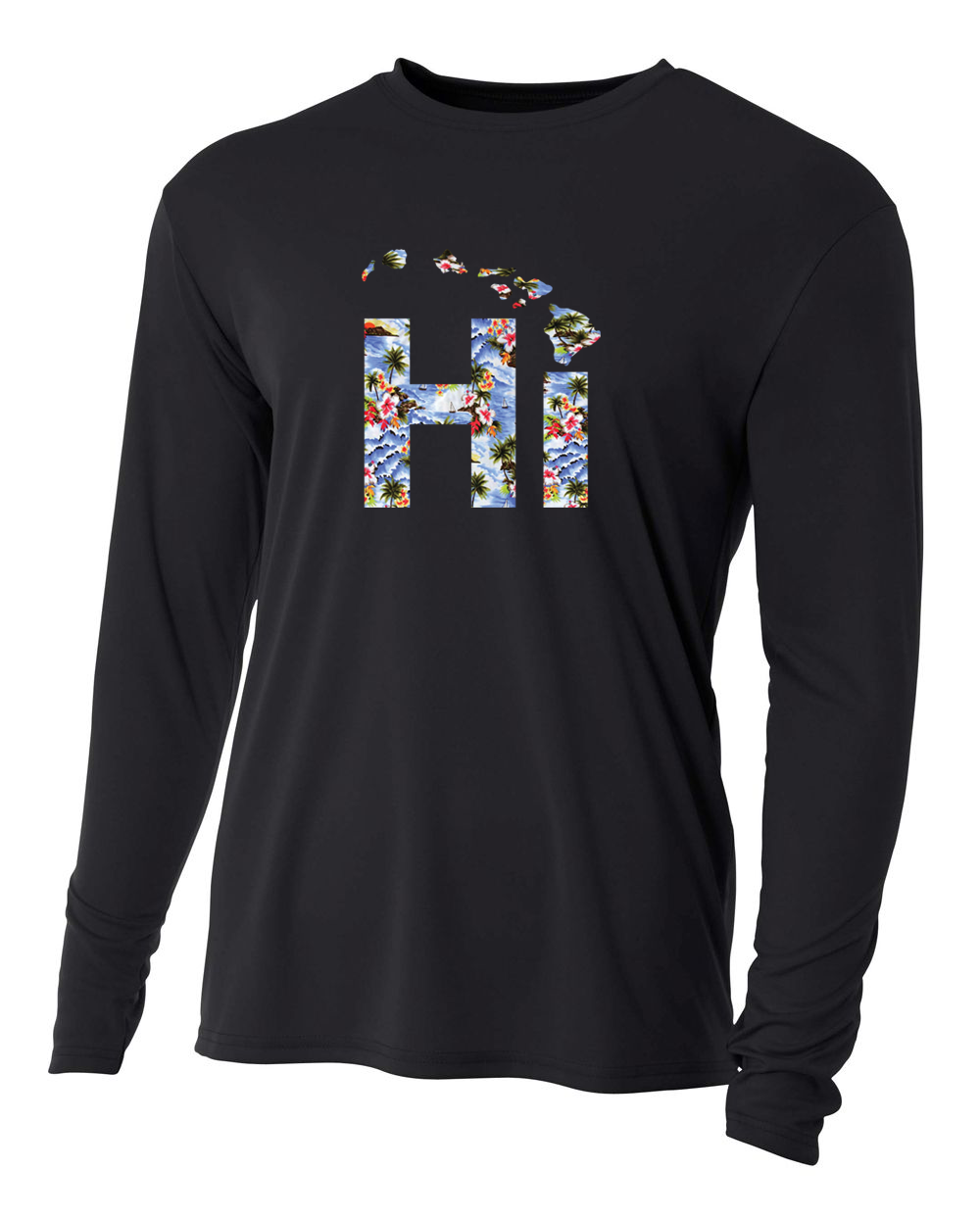 HI Island Adult Athletic Long Sleeve