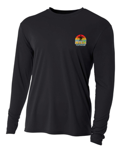 Rainbow Turtle Adult Athletic Long Sleeve