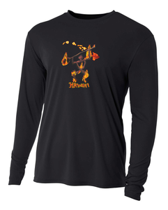 Fire Dance Adult Athletic Long Sleeve