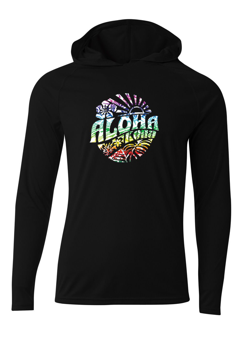 Rainbow Circle Adult Athletic Hoodie