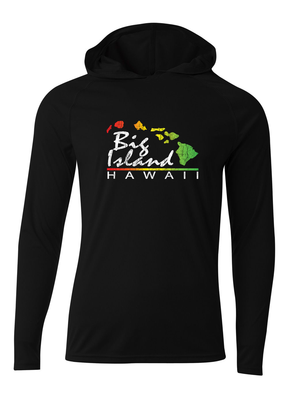 Rainbow Island Adult Athletic Hoodie