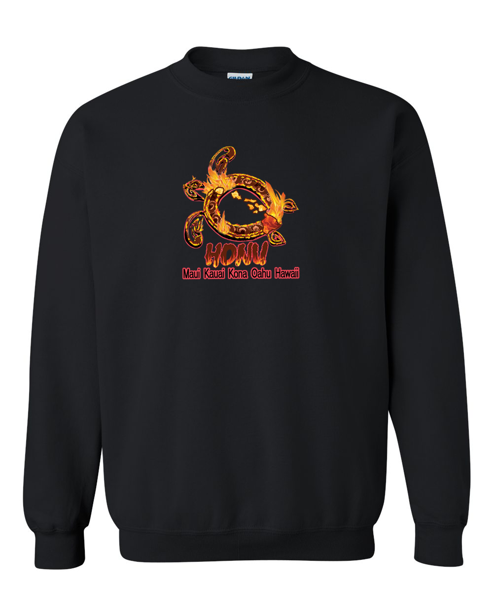 Fire Turtle Adult Crewneck