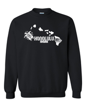 Load image into Gallery viewer, Hawaiian Map Adult Crewneck
