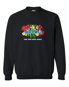 Aloha Plant Adult Crewneck