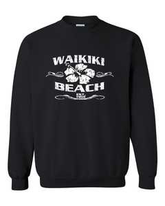 Waikiki Beach Adult Crewneck