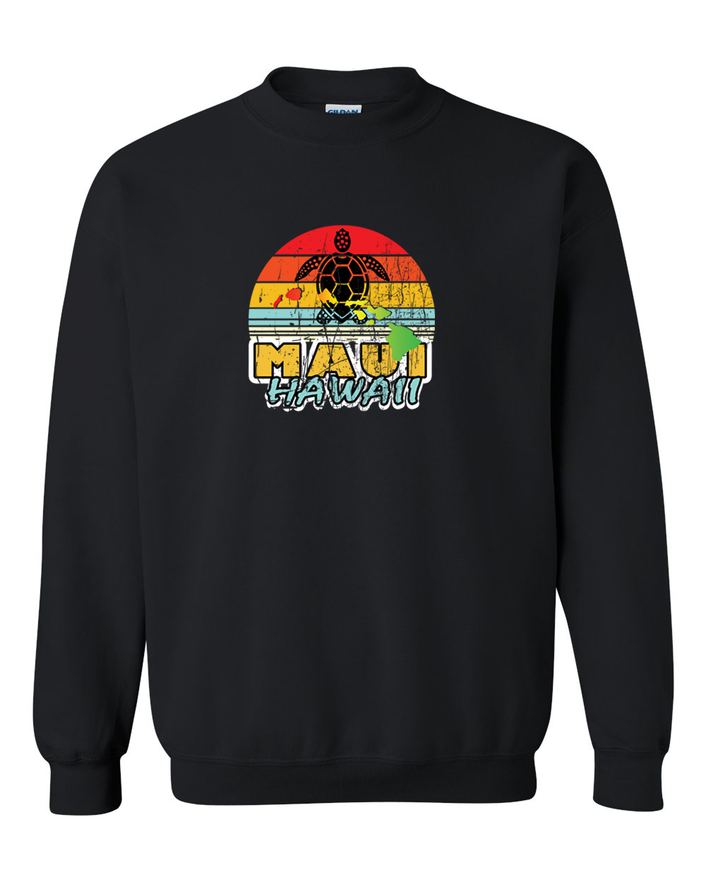 Rainbow Turtle Adult Crewneck