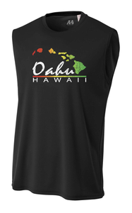 Rainbow Islands Adult Athletic Muscle Tank