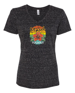 Rainbow Circle V-Neck