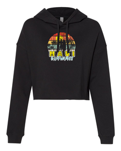 Surfer Cropped Hoodie