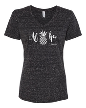 Load image into Gallery viewer, Aloha Pineapple V-Neck
