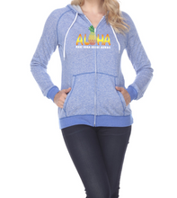 Load image into Gallery viewer, Aloha Pineapple Zip Hoodie
